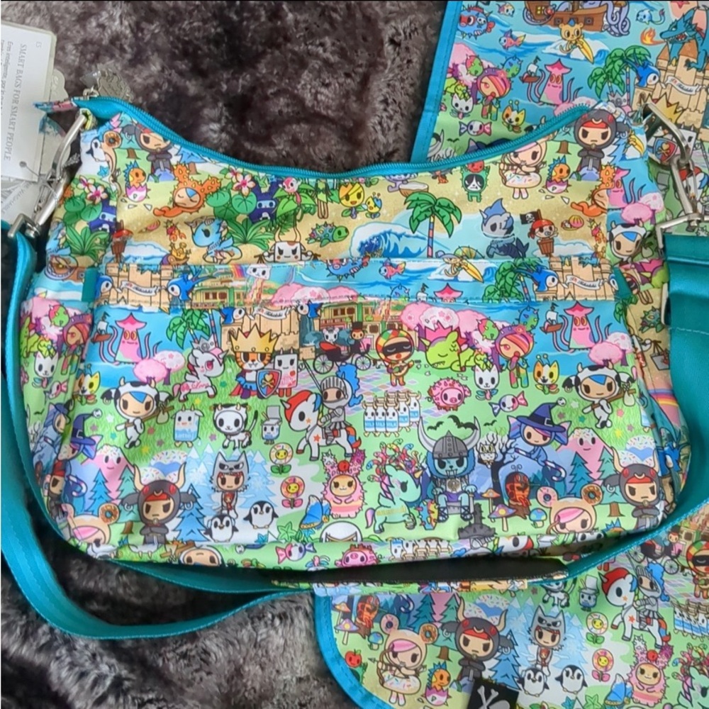 Jujube Hobobe and mini bff MOMMY AND ME crossbody tokidoki fantasy paradise